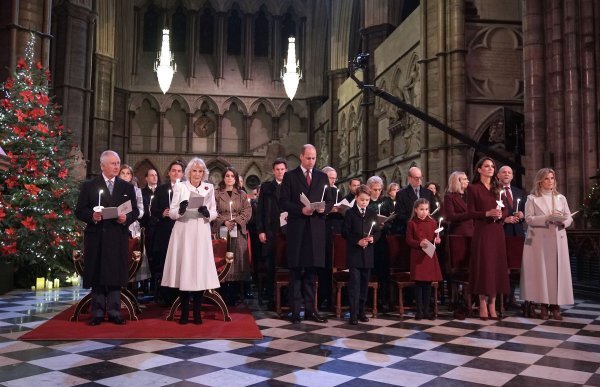 Britanska kraljevska obitelj u Westminsterskoj opatiji