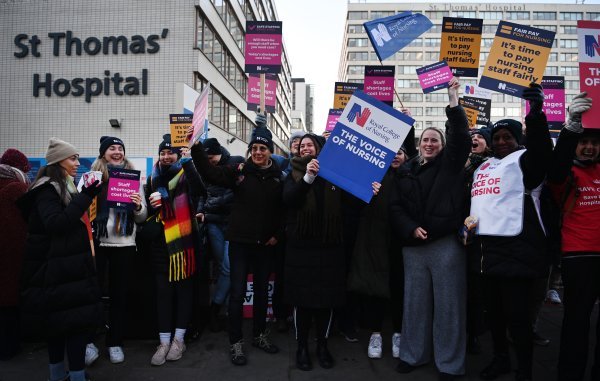 Štrajk medicinskih sestara u Velikoj Britaniji