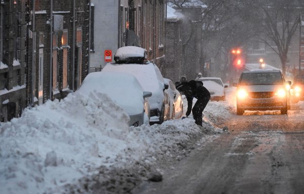 Zimska oluja u Kanadi