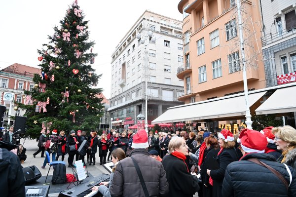 Badnji dan u Zagrebu