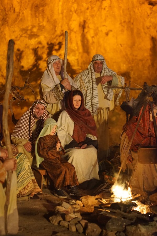 Žive jaslice u Veloj Luci