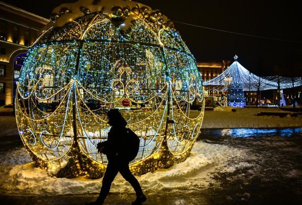 Moskva u novogodišnje doba