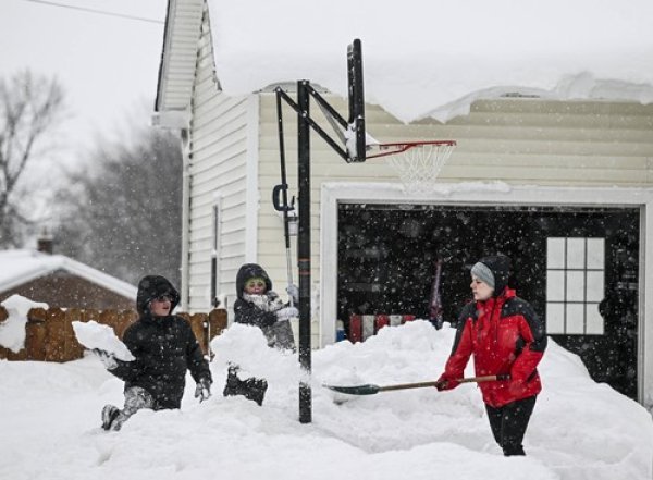 Snježna oluja, SAD