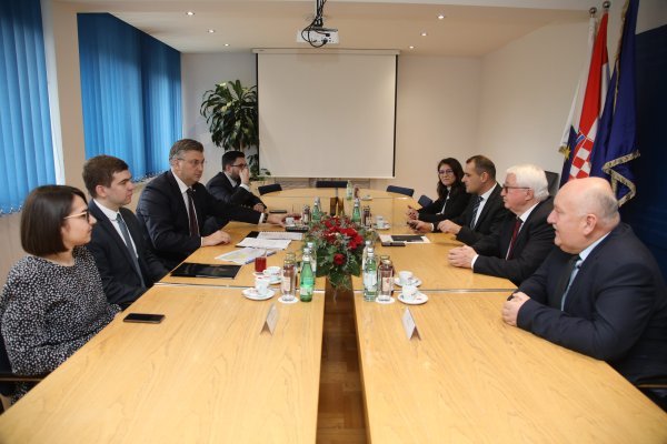 Andrej Plenković na sastanku sa županima uključenim u Razvojni sporazum