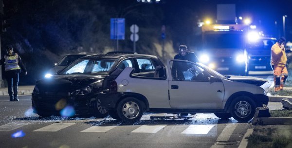 Dvije prometne nesreće na brzoj cesti u Kaštelima