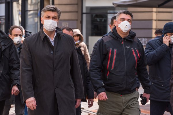 Državni vrh obišao središte Zagreba nakon potresa