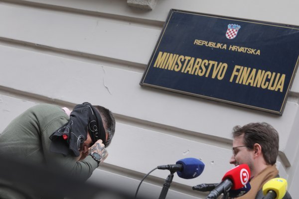 Zagreb: Konferencija za medije u vezi s prijedlogom proračuna Općine Seget