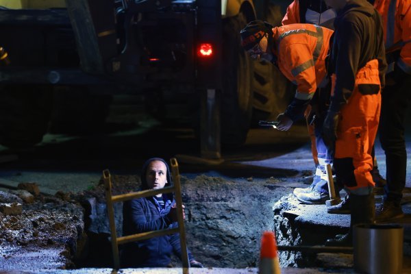 Pukla cijev na Savskoj