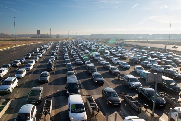 Gužve na naplatnim kućicama Zagreb istok