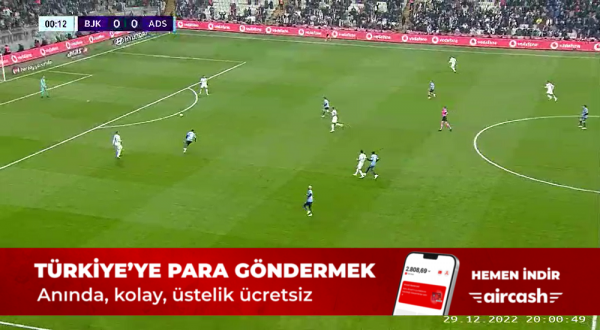 Beşiktaş – A. Demirspor, 29.12.2022.
