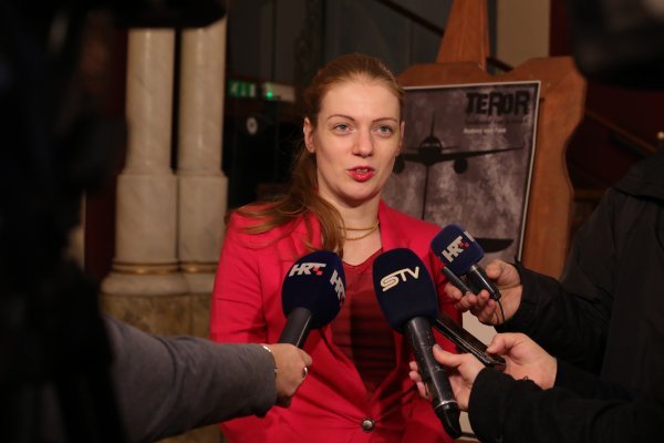 Konferencija za novinare u povodu premijere drame  'Teror'