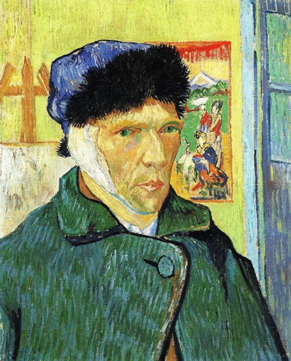 Van Gogh - Autoportret sa zavijenim uhom