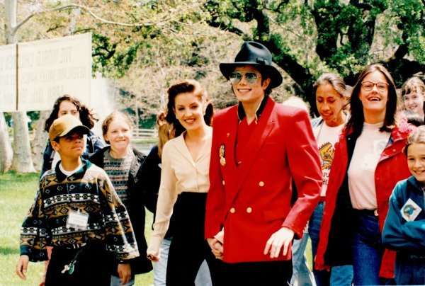 Lisa Marie Presley i Michael Jackson