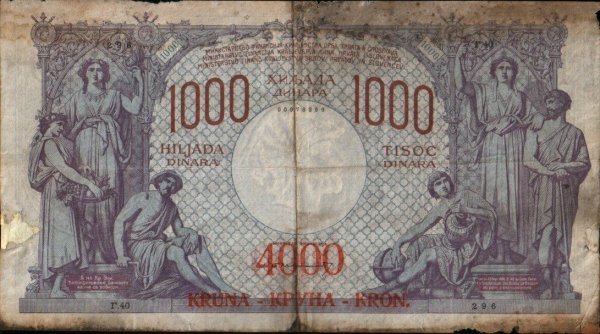 Ova novčanica Kraljevine SHS iz 1919. vrijedi nekoliko tisuća eura