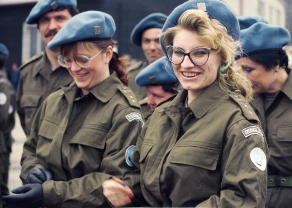 Pripadnici češkoslovačkog kontingenta Unprofora