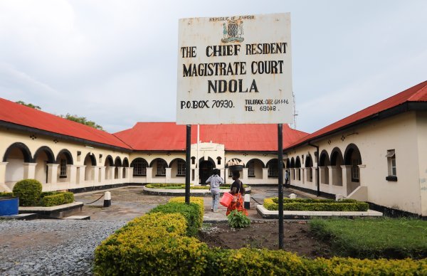 Kazneni sud u Zambiji na kojemu se sudi hrvatskim državljanima