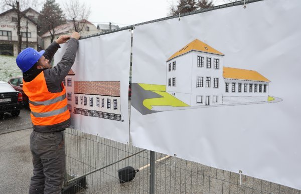 Zagreb: Gradonačelnik Tomašević položio kamen temeljac za izgradnju novog Društvenog doma Čučerje