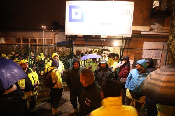 Prosvjed radnika Čistoće