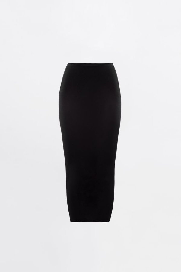 Zara basic crna suknja