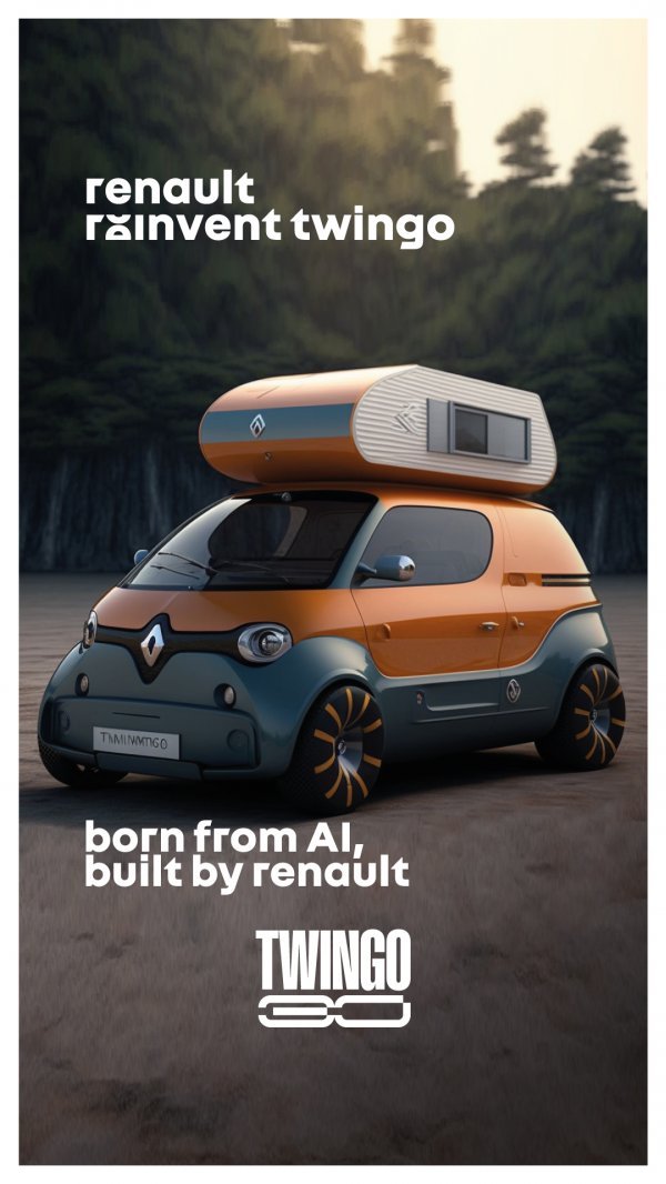 Renault poziva javnost da uz pomoć umjetne inteligencije stvori vlastitu verziju Twinga