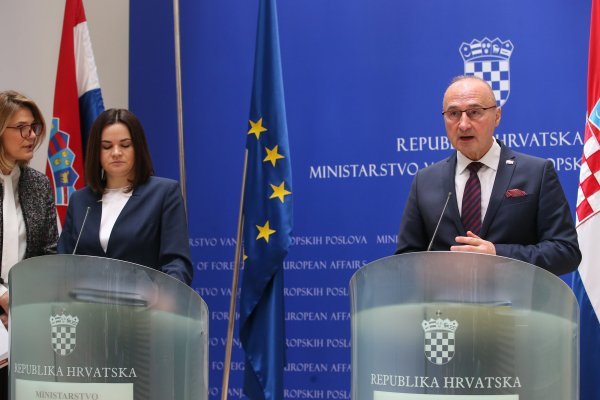 Svjatlana Tihanovska i Gordan Grlić Radman