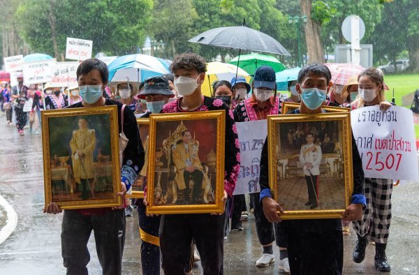 Prosvjedi u Tajlandu protiv kralja Mahe Vajiralongkorna