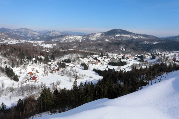 Lokve i Risnjak pod snijegom