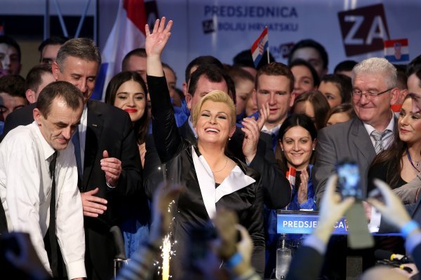 Kolinda Grabar Kitarović 2015. godine