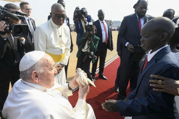 Papa u Južnom Sudanu
