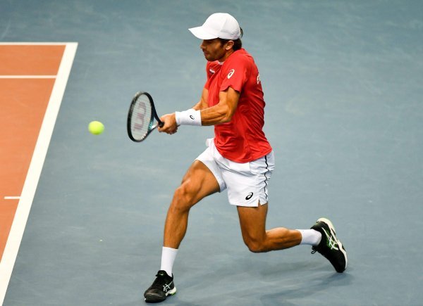 Davis cup; Hrvatska - Austrija (Borna Ćorić vs. Dominic Thiem)