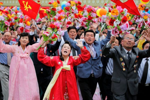 parada u Sjevernoj Koreji