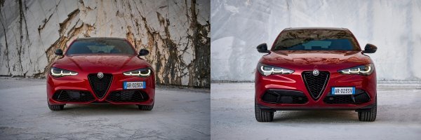 Nova Alfa Romeo Giulia i novi Stelvio (desno)