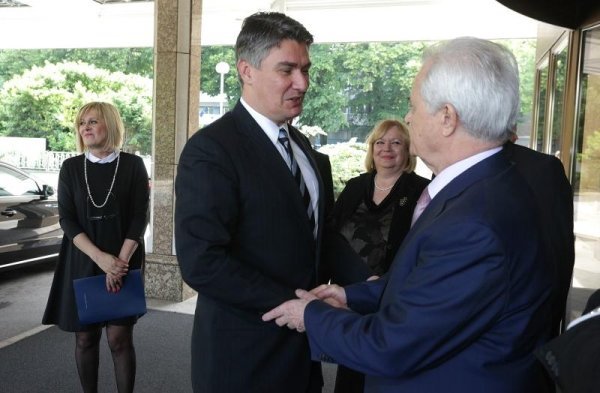 Zoran Milanović i Anđelko Leko, na dodjeli nagrade Zlatna bilanca u svibnju ove godine