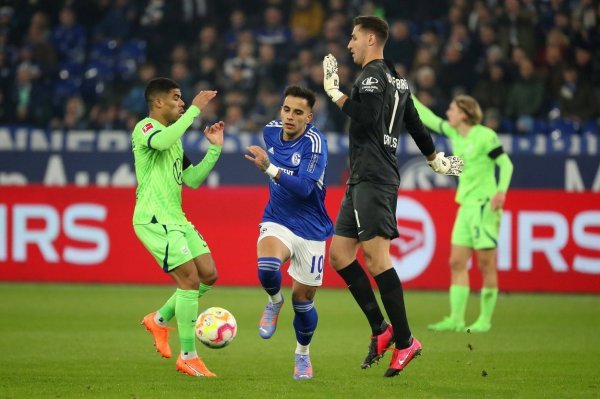 Schalke - Wolfsburg, Bundesliga, 10.2.2023.