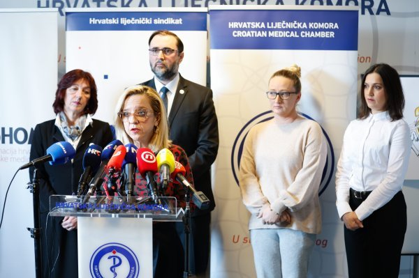 Konferencija za medije liječnika o kritičnom stanju u zdravstvu