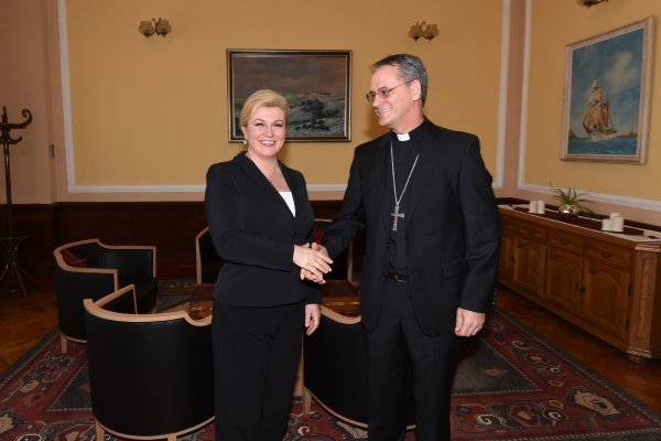 Dražen Kutleša i Kolinda Grabar Kitarović