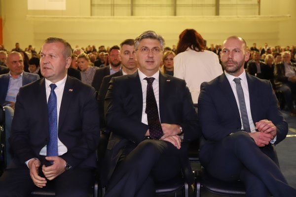 Andrej Plenković na obilježavanju 33. godišnjice HDZ-a Varaždinske županije
