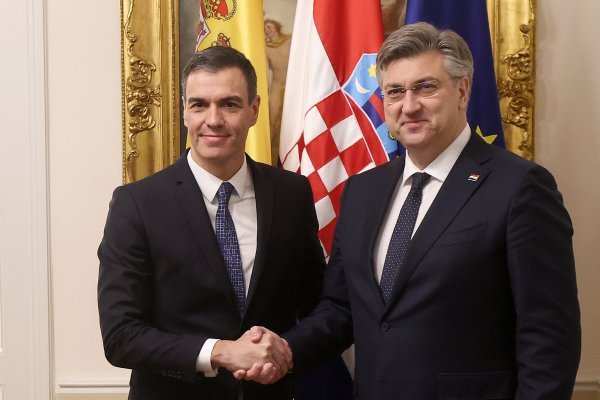 Andrej Plenković sastao se sa španjolskim premijerom Pedrom Sanchezom