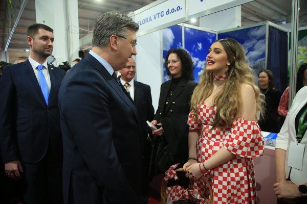 Premijer Andrej Plenkovic na sajmu Viroexpo 2023