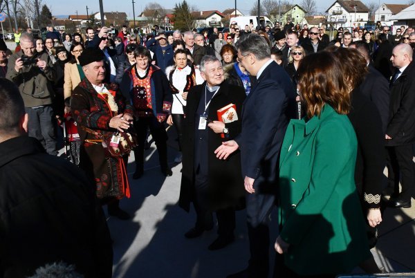 Andrej Plenković na svečanosti otvorenja Interpretacijskog centra Muzeja bećarca