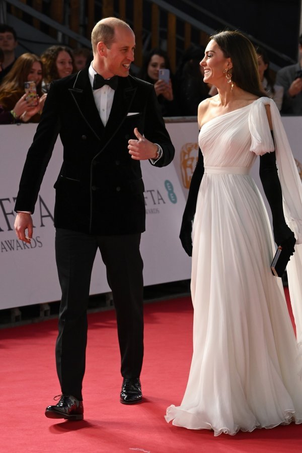 Princ William i Kate Middleton na dodjeli nagrada BAFTA 2023.