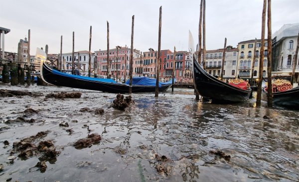 Presušili kanali u Veneciji