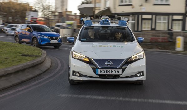 Nissan LEAF u projektu ServCity
