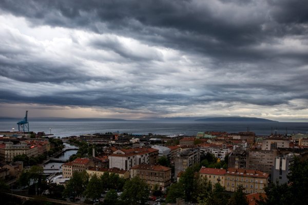 Oblačno vrijeme u Hrvatskoj