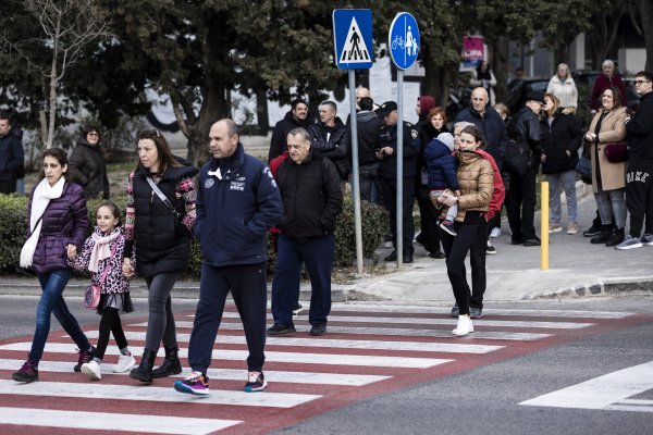 Prešetavanjem preko pješačkog prijelaza, Splićani prosvjedovali protiv pretovarne stanice