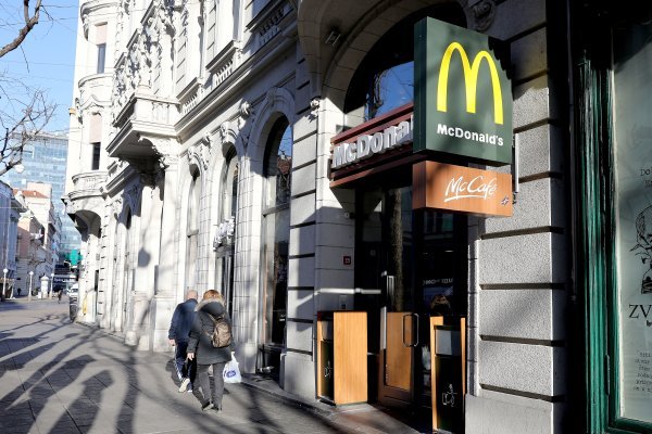 McDonald's u Zagrebu - ilustracija
