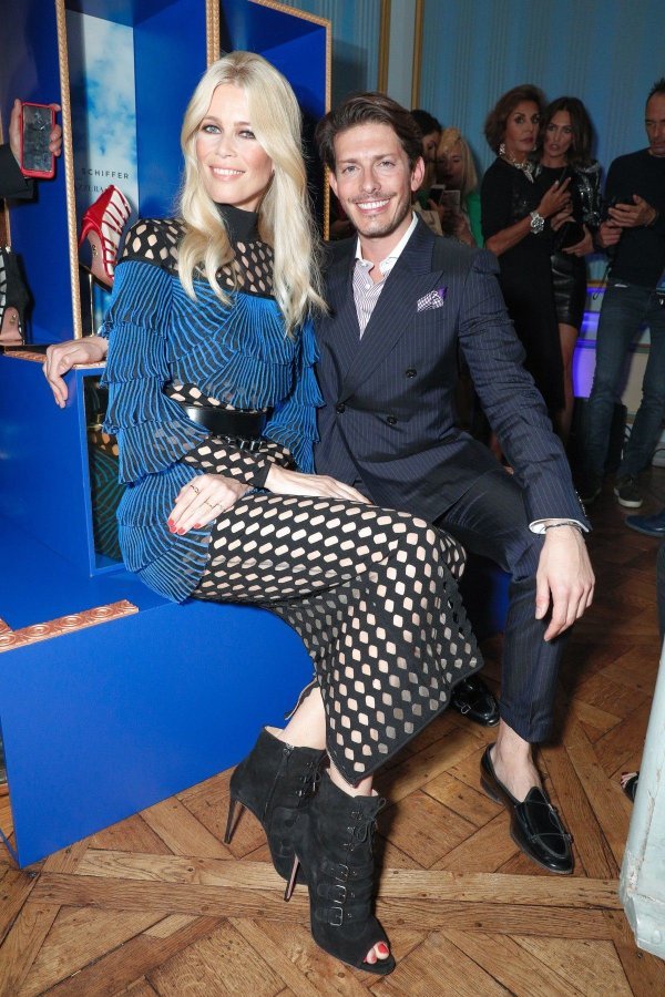 Claudia Schiffer, Edgardo Osorio