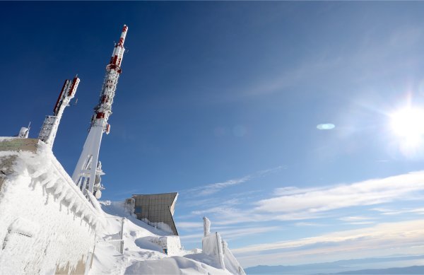 Odašiljač na Svetom Juri, najviše radno mjesto u Hrvatskoj