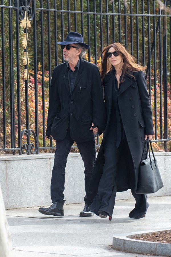 Tim Burton i Monica Bellucci