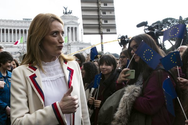 Roberta Metsola u Ukrajini